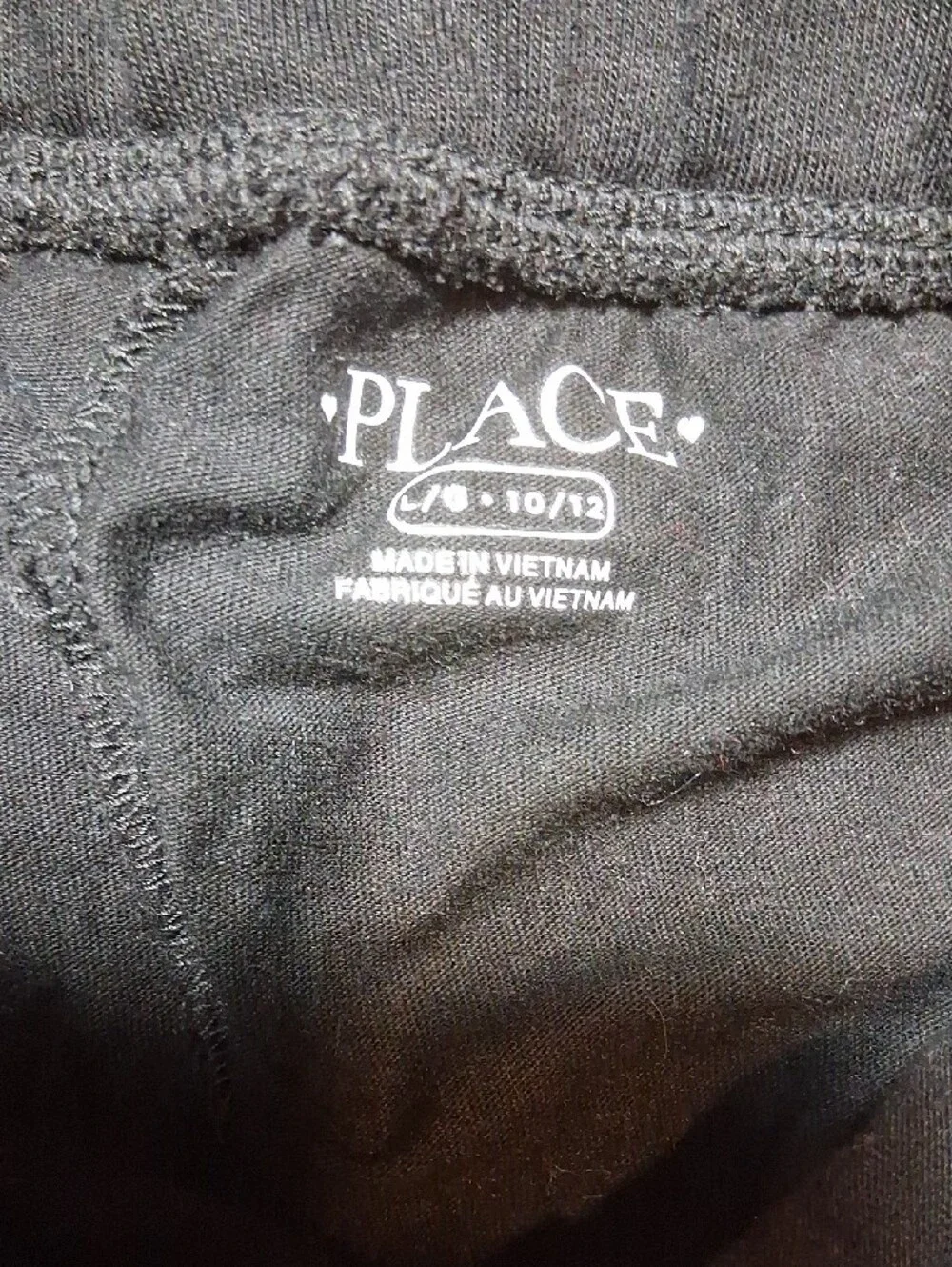 The Children's Place Black Skort with Pink Gingham Overlay